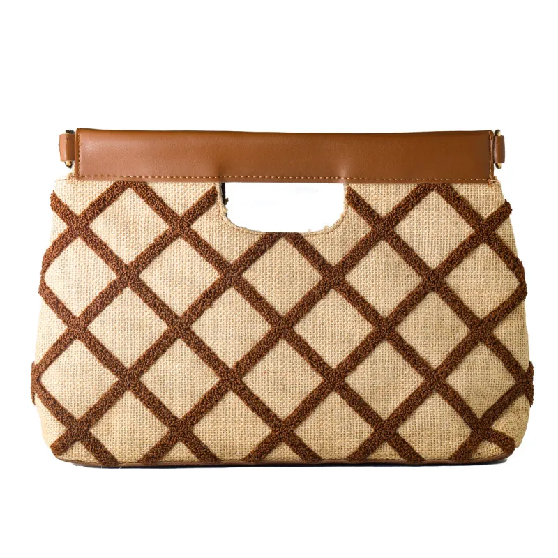 Moteriška Rankinė Laura Ashley VALETTA-QUILTED-TAN Ruda 30 x 20 x 9 cm